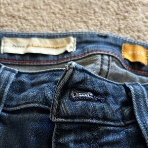 Pilcro Dark Indigo Flare Jeans